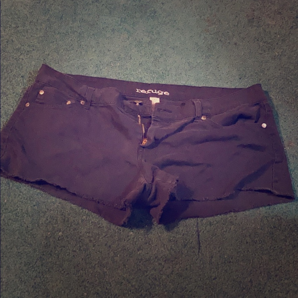 Black shorts